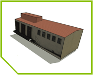Model budynku 3D