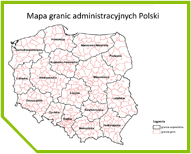 Mapa administracyjna Polski